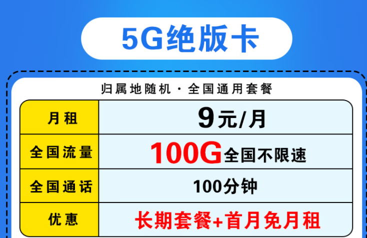 聯(lián)通流量卡 5G電話卡手機卡純流量上網(wǎng)卡不限速