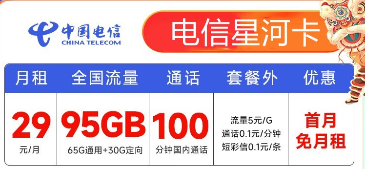 電信29元套餐流量卡那款好用？2022年最新電信29元套餐流量卡詳介