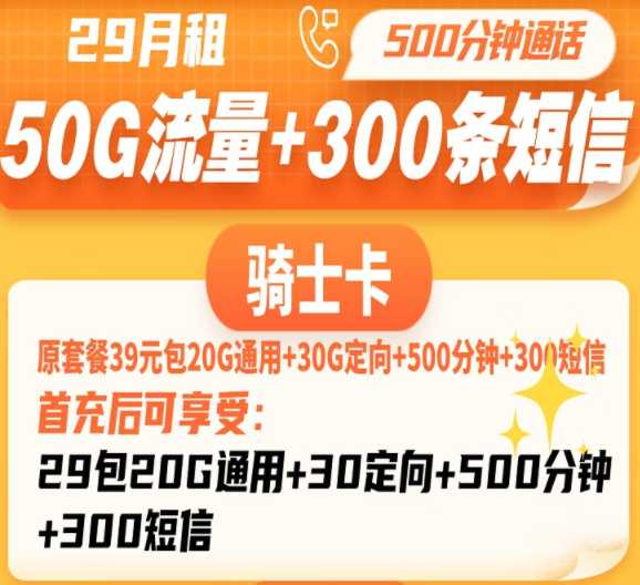 聯(lián)通騎士卡、爵士卡、川瀾卡套餐介紹|適合騎手使用|流量+免費(fèi)語(yǔ)音+免費(fèi)短信