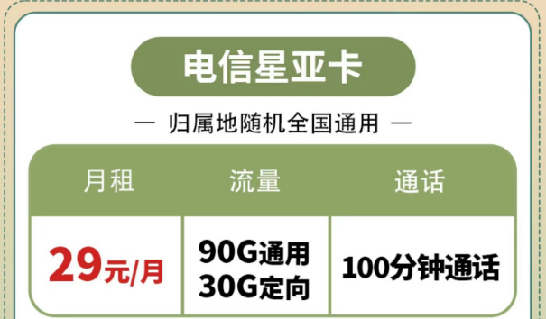 購買電信流量卡有什么好處？電信星亞卡、電信星昌卡|節(jié)省開支的電信套餐