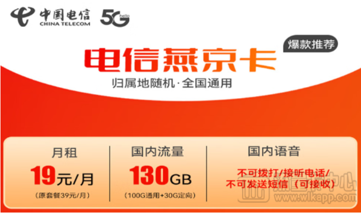 電信流量卡買哪個好？電信燕京卡+電信云冬卡！免費申請！