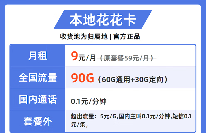 流量多可以安在手機上的純流量卡！移動200G大流量卡+移動本地花花卡